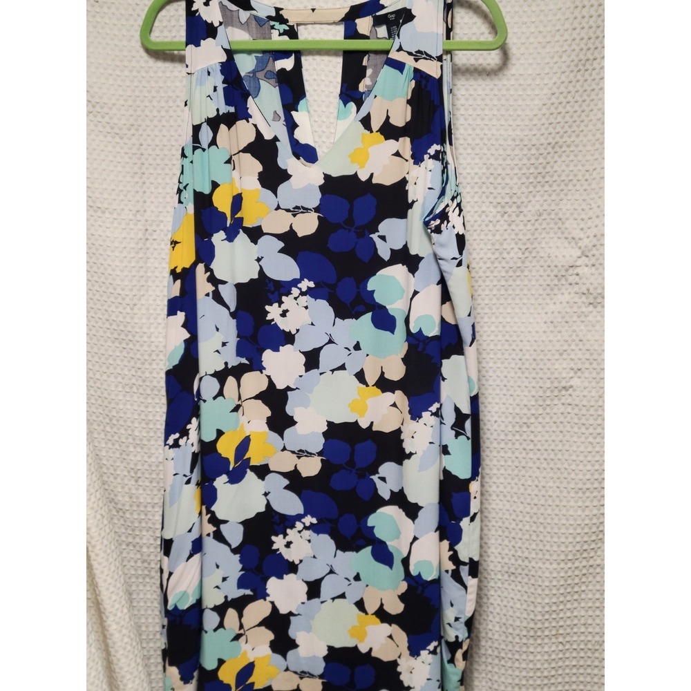 Gap sleeveless shift dress size XXL Resort, Vacation, Summer, Polished Floral